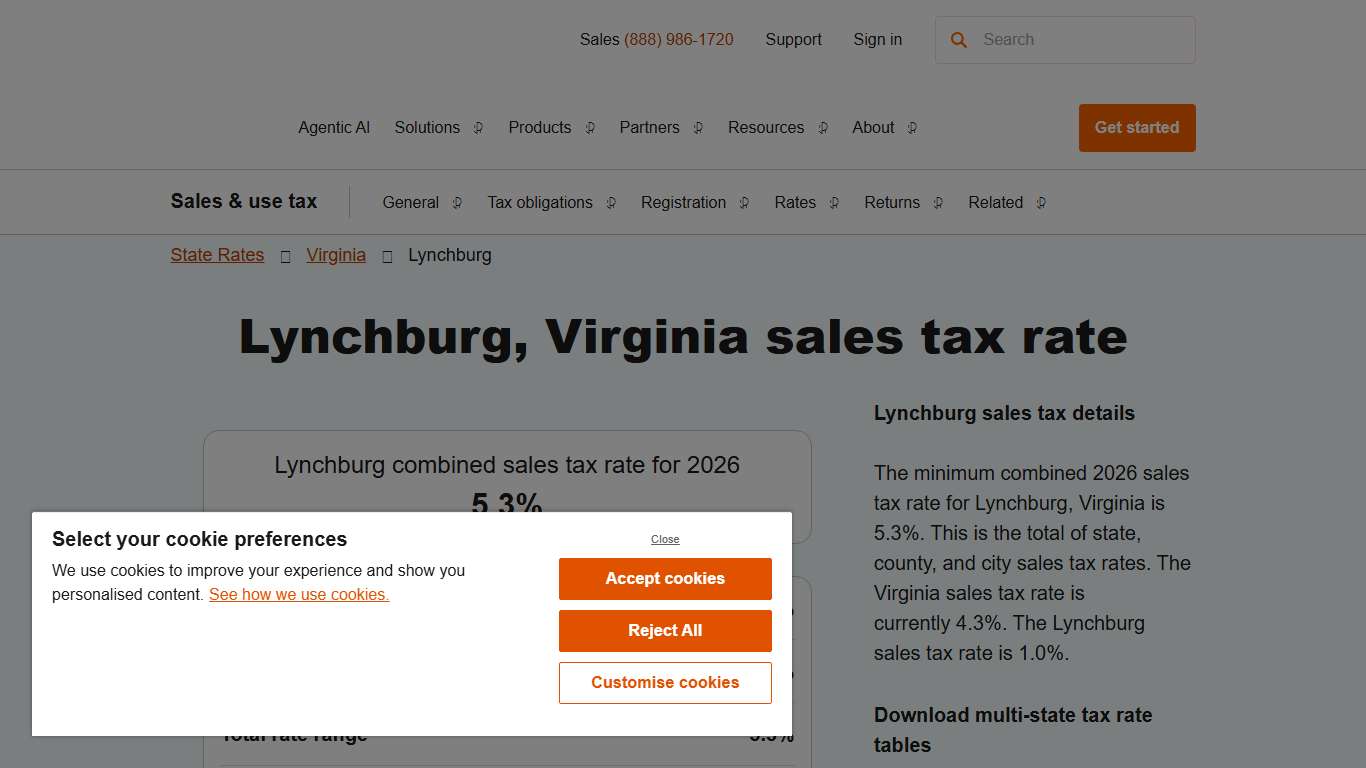 2026 Lynchburg, Virginia Sales Tax Calculator & Rate – Avalara